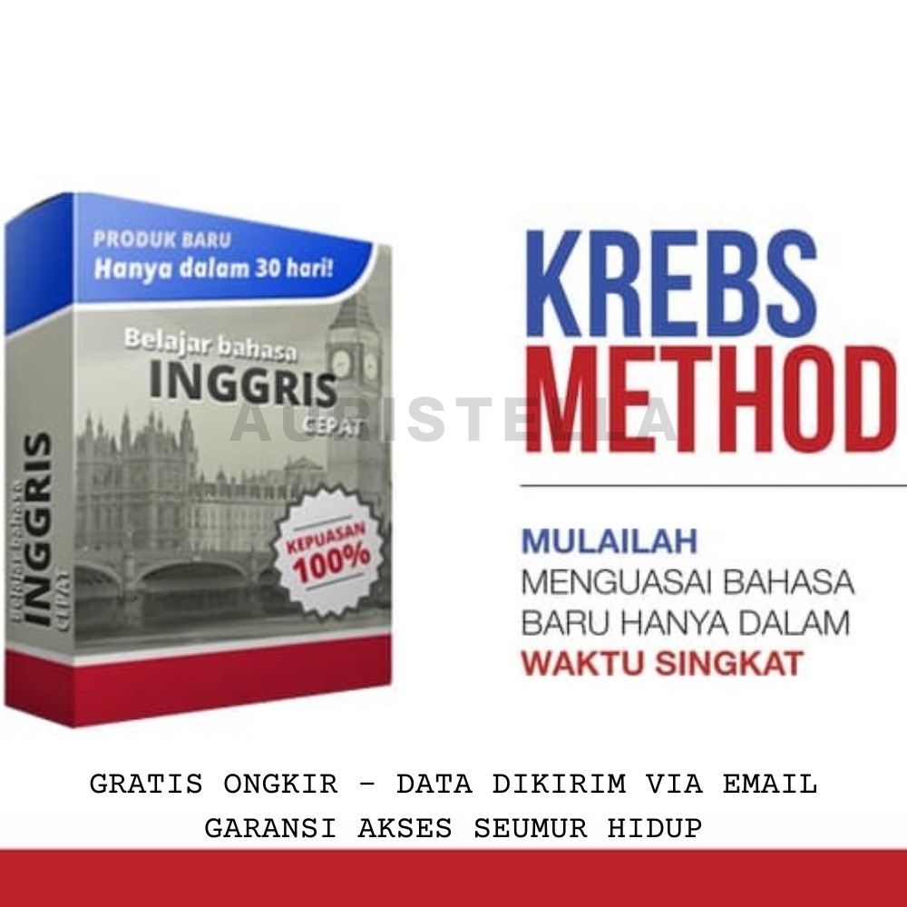 Krebs Method (Metode Emil Krebs) Belajar Bahasa Inggris Tercepat