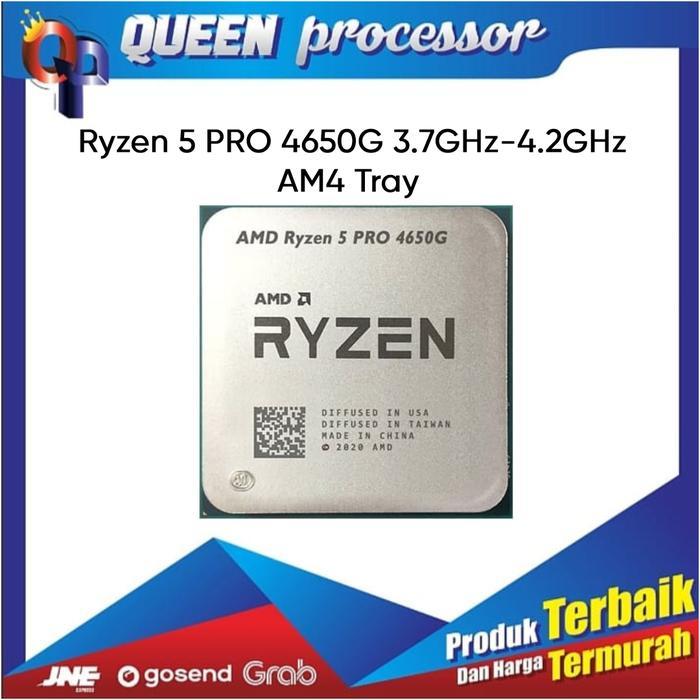 PROCESSOR AMD Ryzen 5 PRO 4650G TRAY NEW PRODUCT  JULY 2020