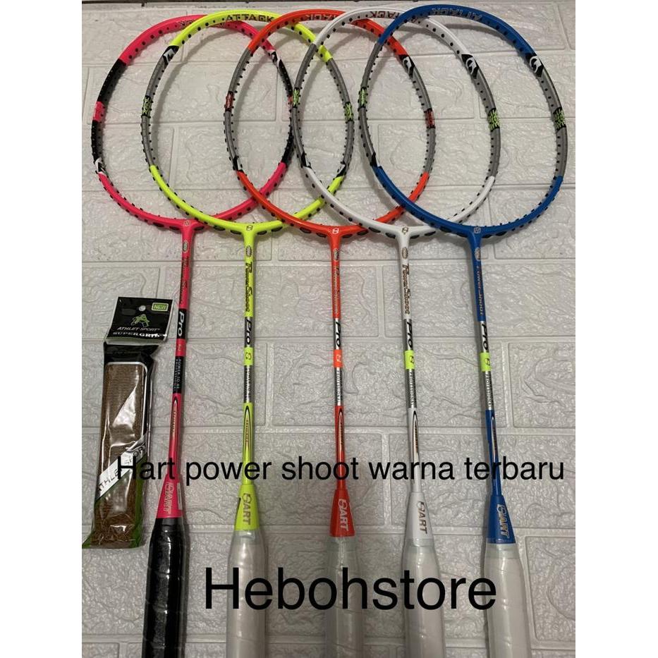 Raket badminton / bulutangkis raket HART powershoot Attack ORIGINAL - Biru