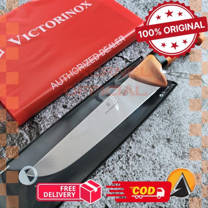 Pisau butcher knife victorinox swibo 34 cm original kode 5.8431.34 - 5.8431.21 -biker