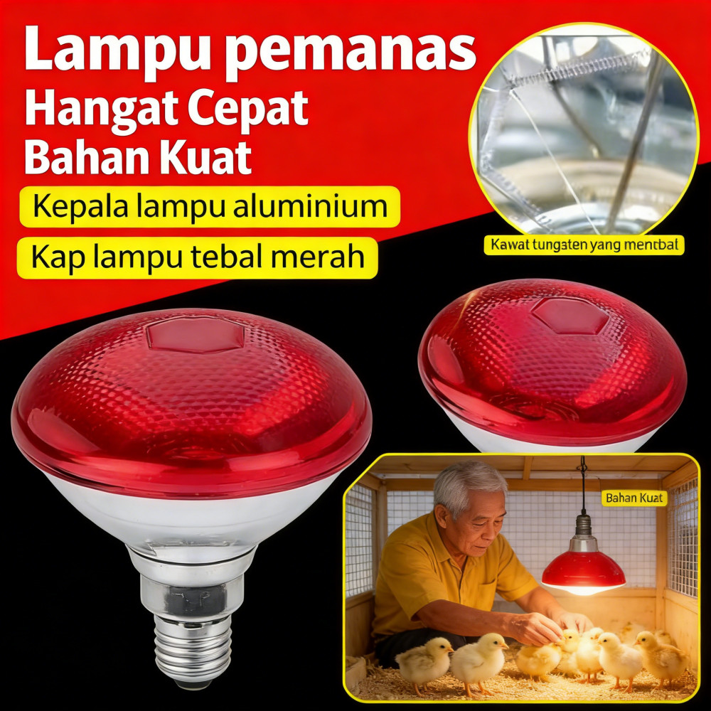 pemanas lampu khusus ayam induk lampu pemanas pemanas anak babi