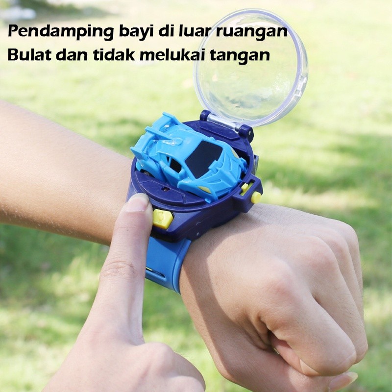 ReadyJam Tangan Mobil Remote Control Mini Watch Control Jam Mobil RC Mainan Jam Tangan Anak