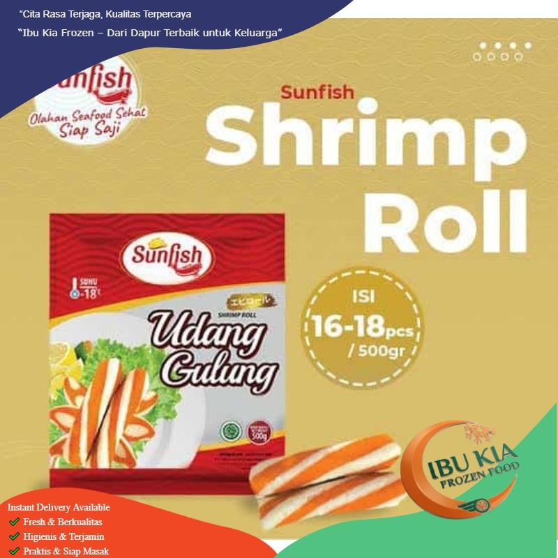 Sunfish Udang Gulung 500 gram