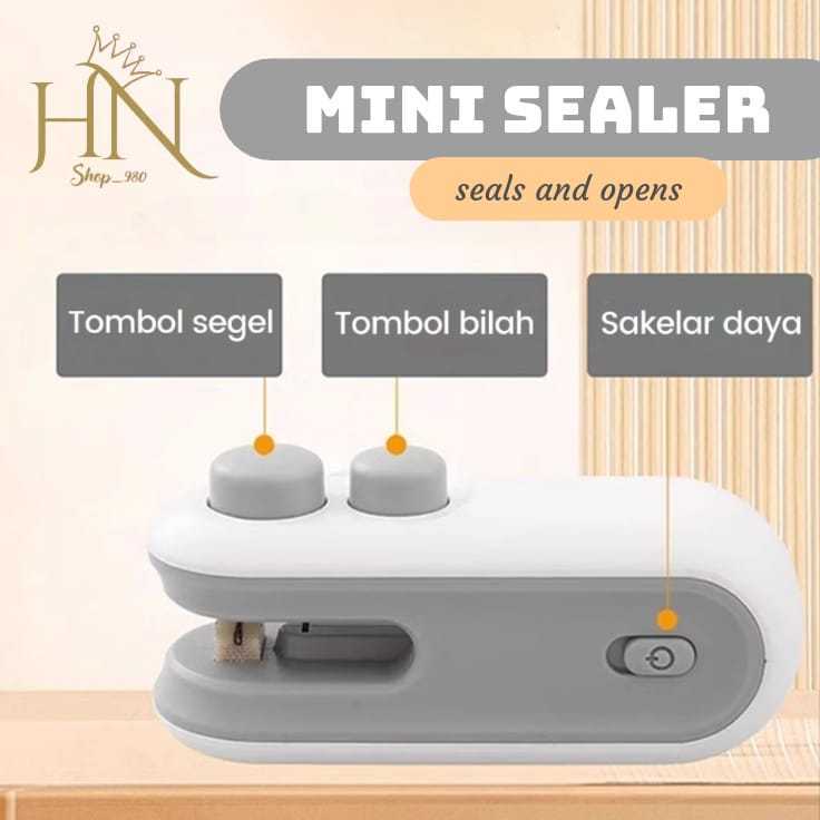 READY STOKPROMO BESAR BESAR BESARAN HANYA DISINI Sealer Mini Hand Sealer Portable Sealer Pengemas Ma