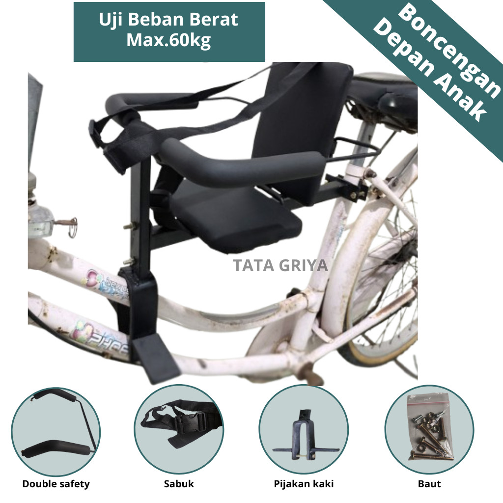 TERMURAH Boncengan sepeda anak/boncengan sepeda anak depan/goncengan sepeda lipat/MTB
