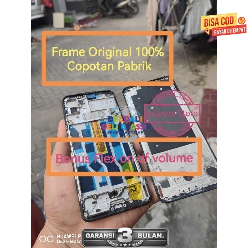 GROSIR Frame Lcd Dudukan lcd Oppo Reno 5 4G /r3no 6 4G 7z Bazel copotan original kwalitas pisik 85%o