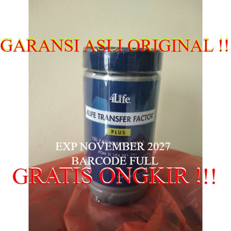 suplemen tubuh Transfer factor 4life PLUS