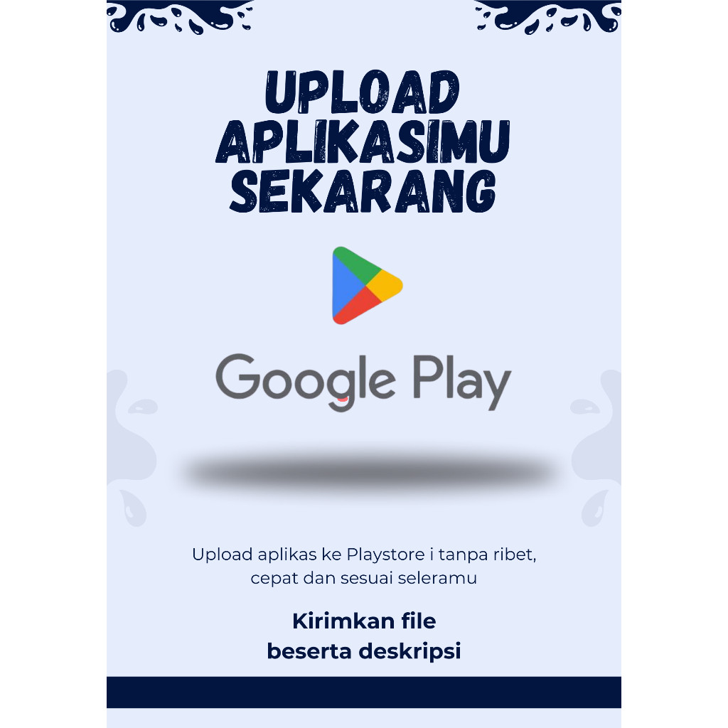 Jasa upload aplikasi android ke google play store