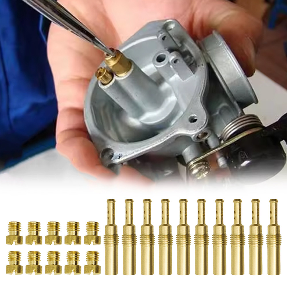 20 Pcs Perlengkapan Karburator Serbaguna untuk Motor Scooter ATV dan Kart dengan Mesin 125cc-250cc