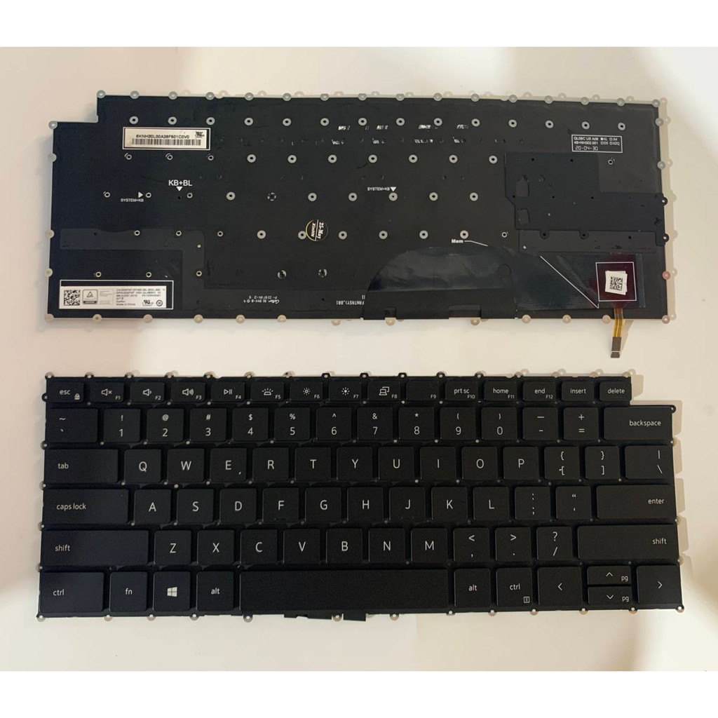 Laptop keyboard US Layout for Dell XPS 15 9500 9700 Precision 5550 5750 XPS17 9700