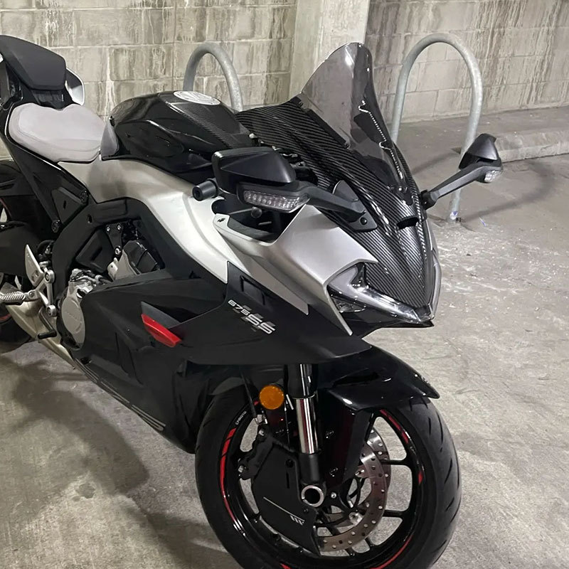 For CFmoto 675SR CF675SR CF 675SR SR675 675 SR Double Bubble Windshield Motorcycle Windscreen Screen