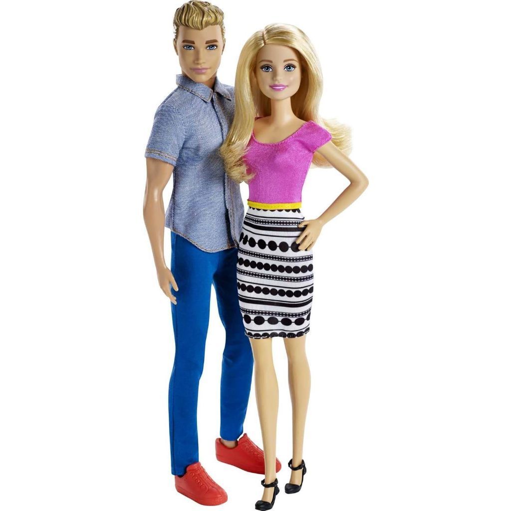 Barbie & Ken 2-Pack Fashion Dolls With Clothes