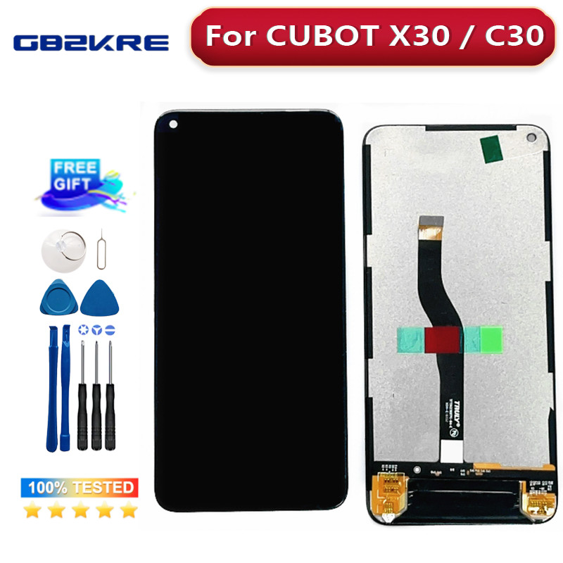 6.4 inch New Original For Cubot X30 LCD Display Assembly Replacement For Cubot C30 LCD Screen New Di