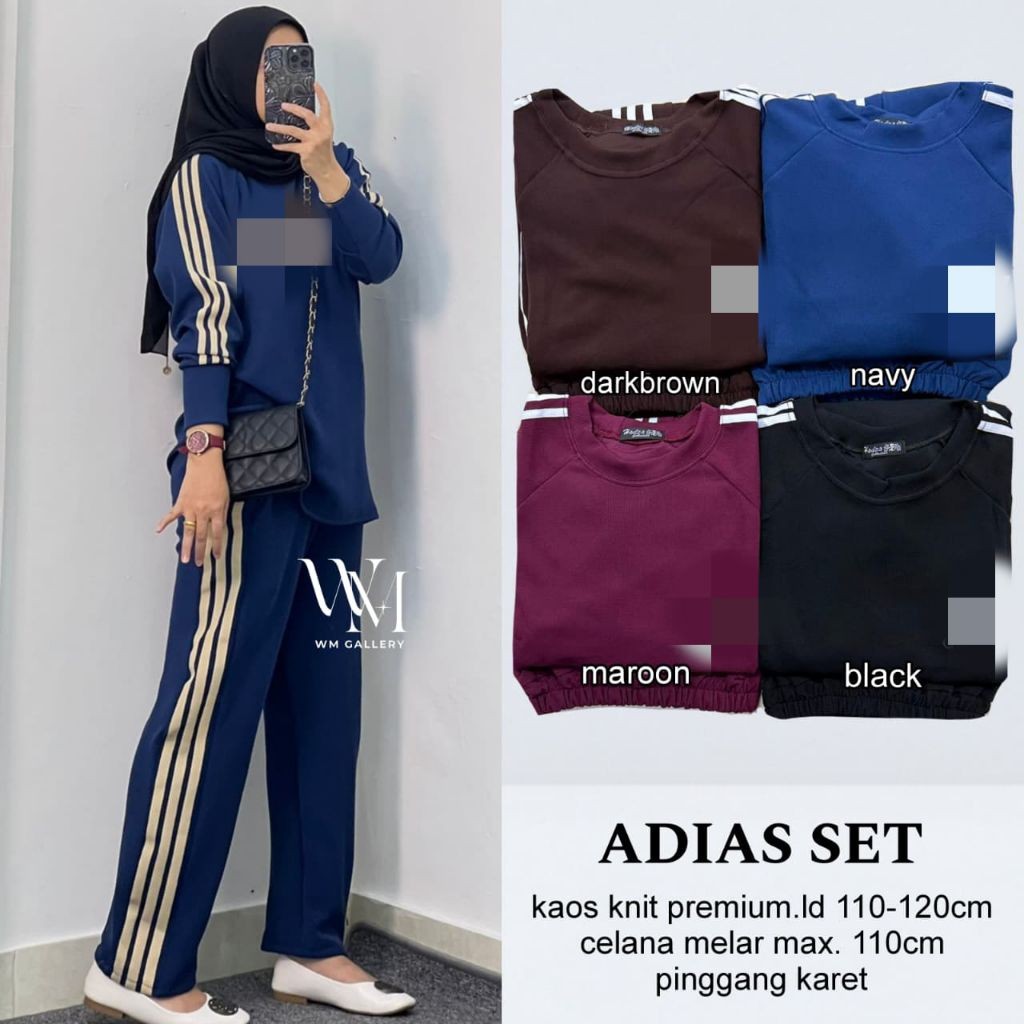 ada grup reseller tanyakan admin alya store ADIAS SET WM 26 alya store