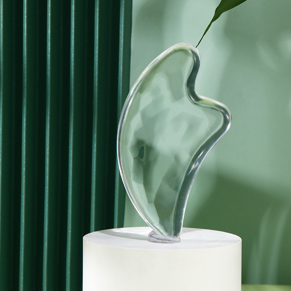 Alat Pijat Wajah Resin Bentuk V untuk Kesehatan Kulit dan Relaksasi