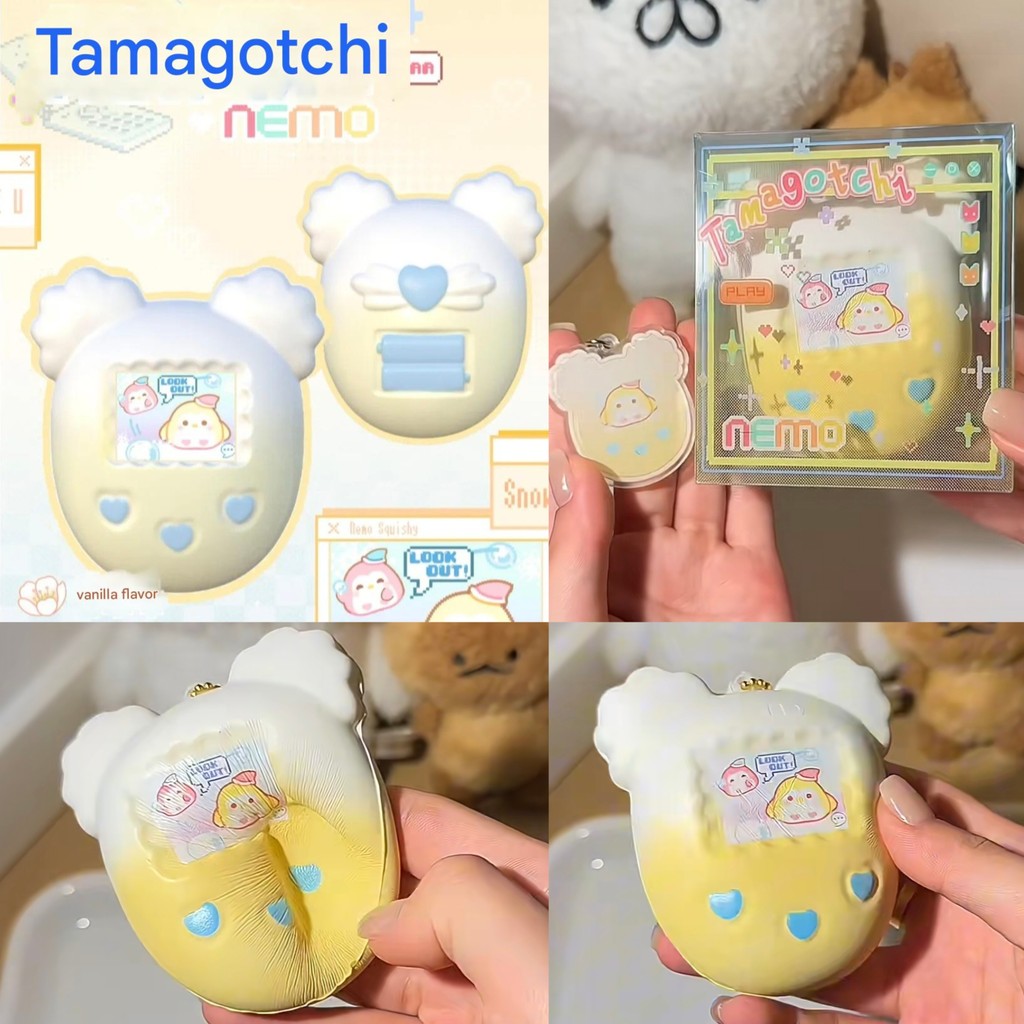 Squishy Licensed TAMAGOTCHI Nemo Squishy Original Super lembut slow soft Sweet scented dan rebound l