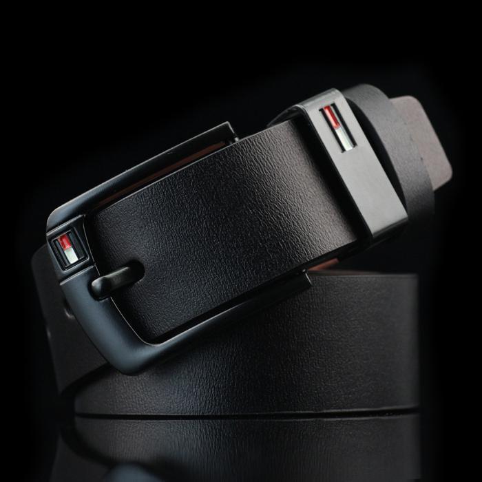 berkahlistrik store Bitzen Ikat Pinggang Pria Kulit  Sintetis Premium Fashion Vintage Bisnis Pria Sa