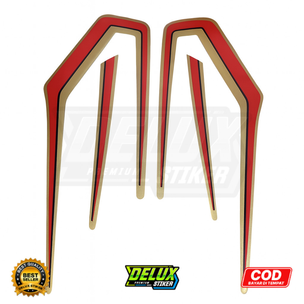 STIKER STRIPING LIS YAMAHA RX KING  1983