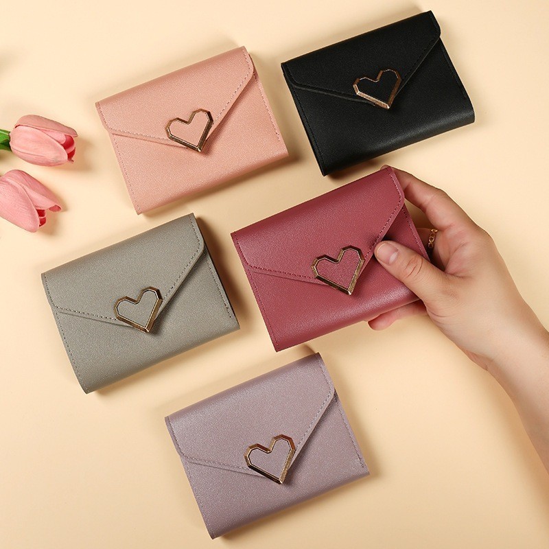 LAAPAKA - Dompet Mini Lipat Wanita Dengan Desain Modern Trendy