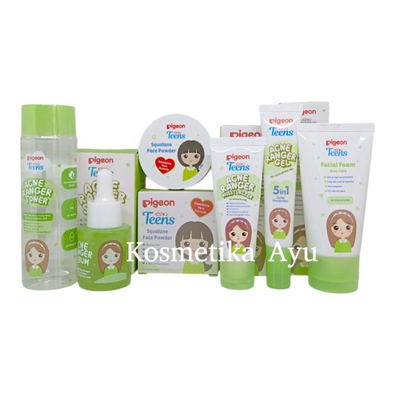 Paket Lengkap Pigeon Teens Acne Ranger Untuk Remaja Kulit Berjerawat