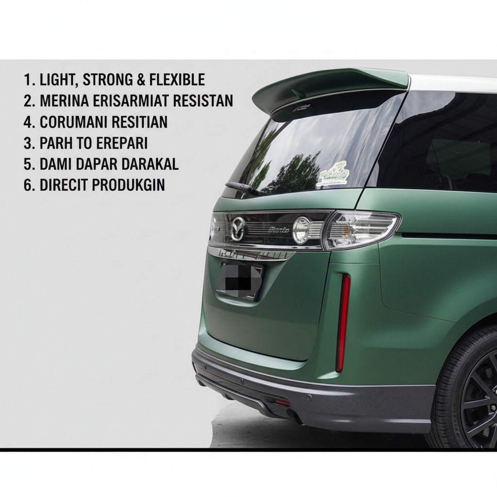 bodikit bodykit mazda biante body kit biante