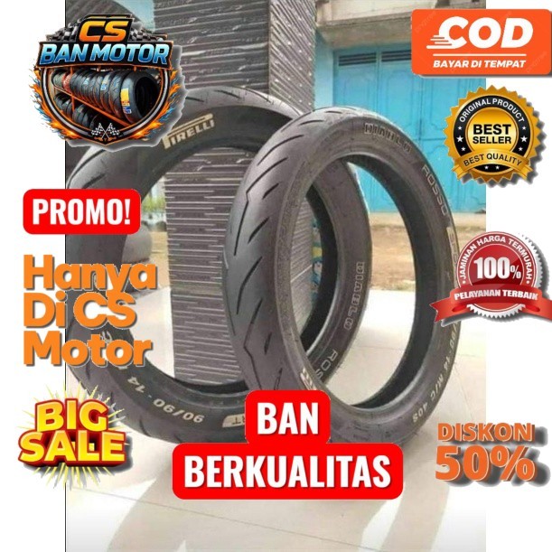 TERMURAH Ban Pirelli Diablo Roso ring 14 BAN MOTOR TUBELESS