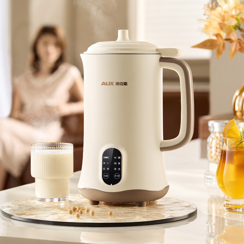 Home Automatic Residue-Free Soymilk Maker - Compact Multi-Function Blender & Rice Paste Maker