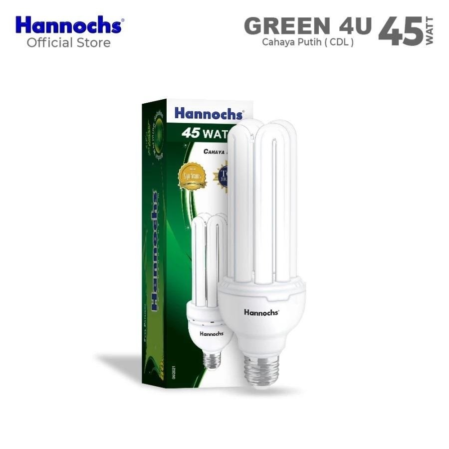 Bola Lampu PLC Hannochs LHE 36 45 watt/ Lampu Hemat Energi Hannochs
