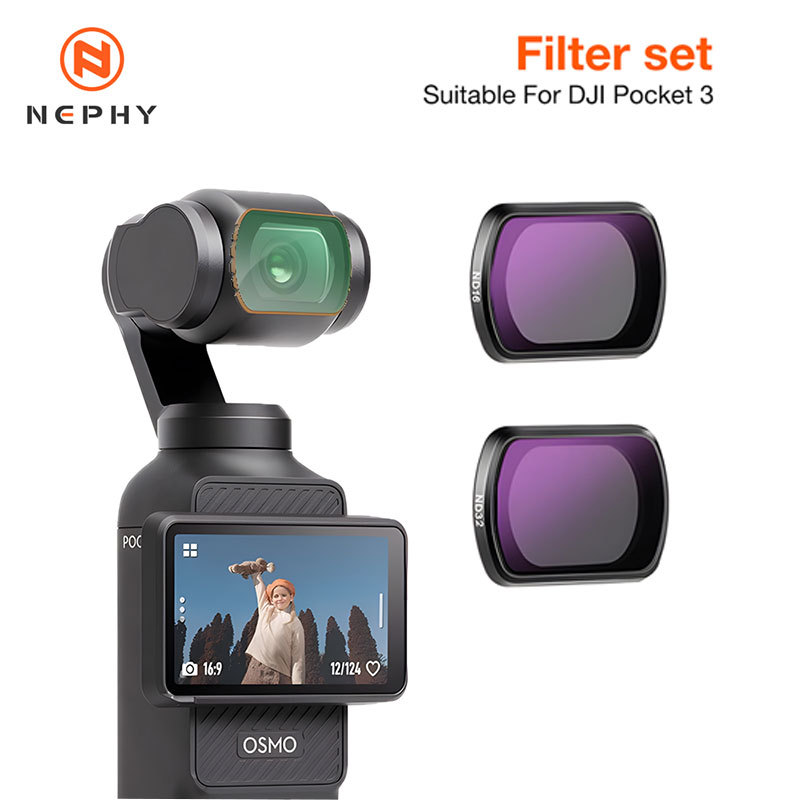 Magnetic Concept Sport Effect Filter for DJI Osmo Pocket 3 UV CPL ND ND/PL Black Mist 1/4 Star 1.2X 