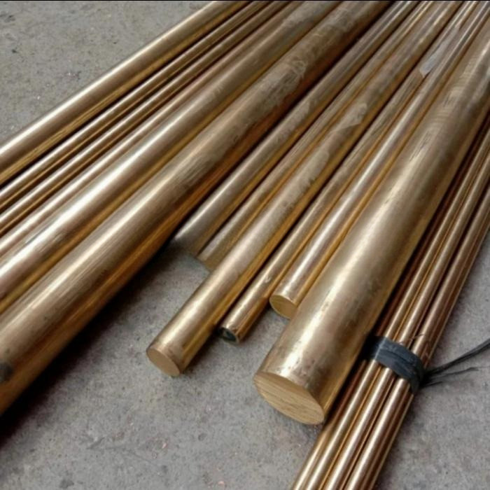 as kuningan 6 mm x 500 mm - kuningan bulat