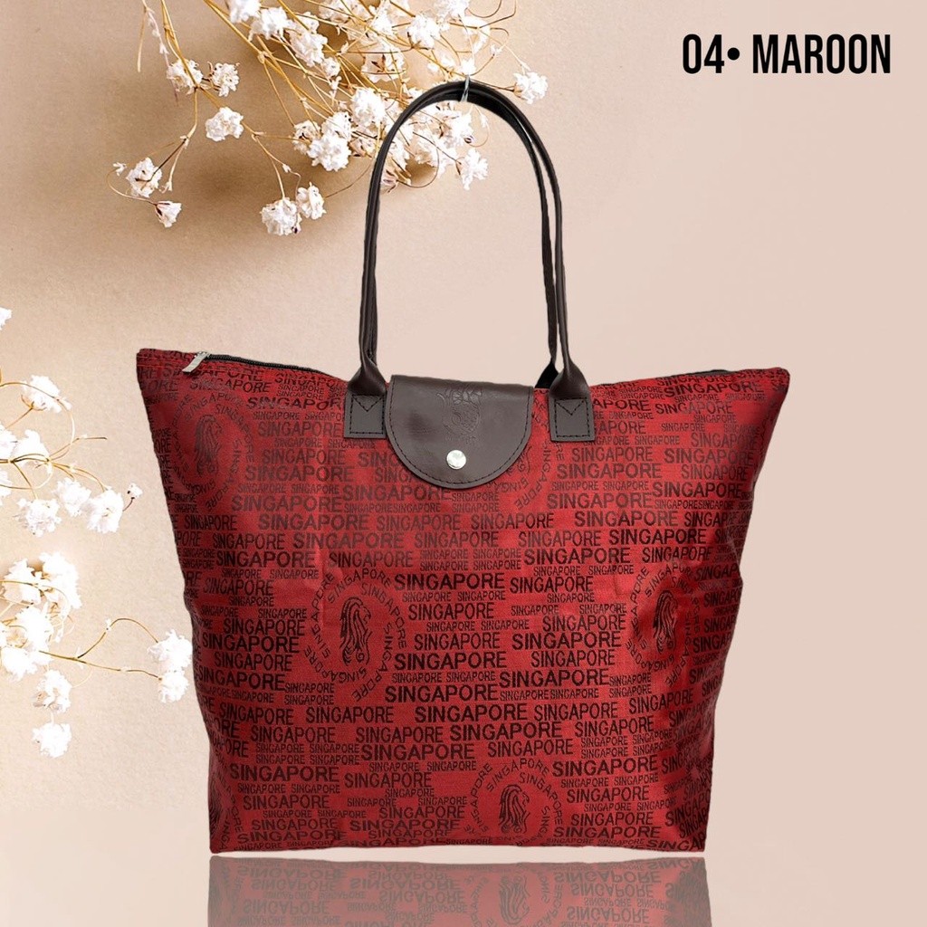 READY STOCK Tas Singapore / Tas Oleh-Oleh Singapore / Tas Lipat Singapore / Souvenir Singapore