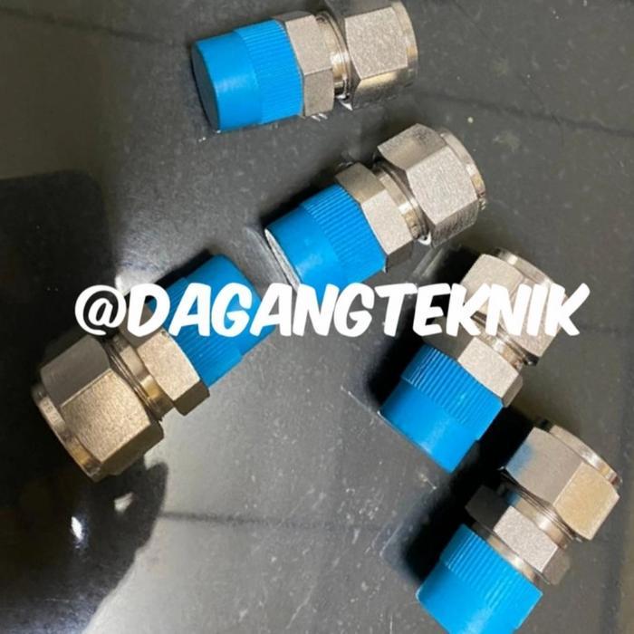 Male Connector 1/4 OD x 1/4 BSPP