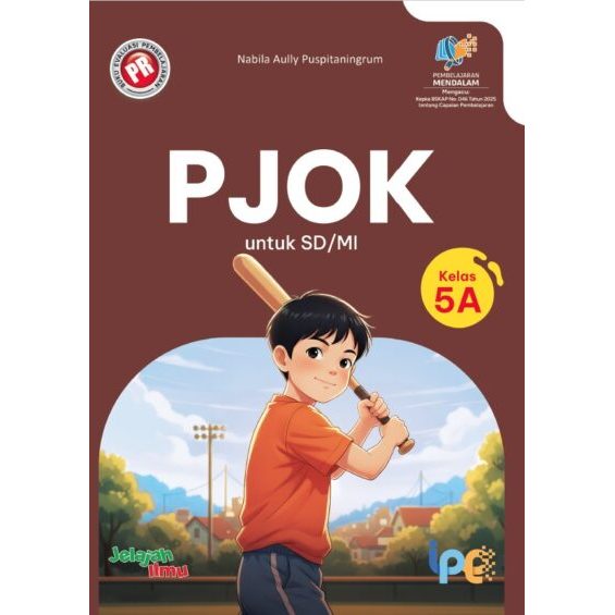 Buku PR PJOK SD Kelas 5 Semester 1&2 Intan Pariwara