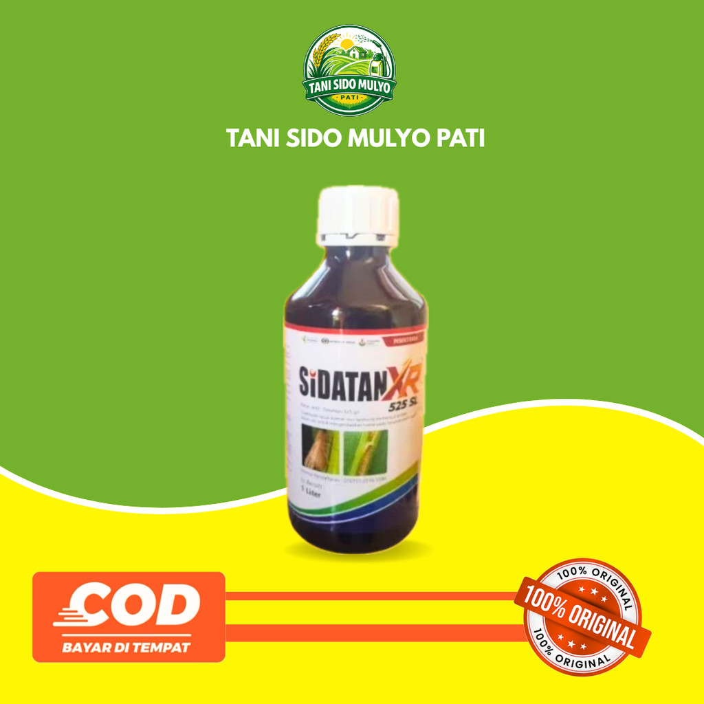 Insektisida Sidatan XR 1 Liter Pembasmi Hama Sundep Penggerek Batang dan Pelipat Daun Sidatan XR 1 L