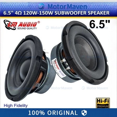 Speaker 6.5 inch Subwoofer 150W 4 ohm 6.5" Hifi Speker Woofer LM-6527 6528/Speaker 5.25" inch Subwoo