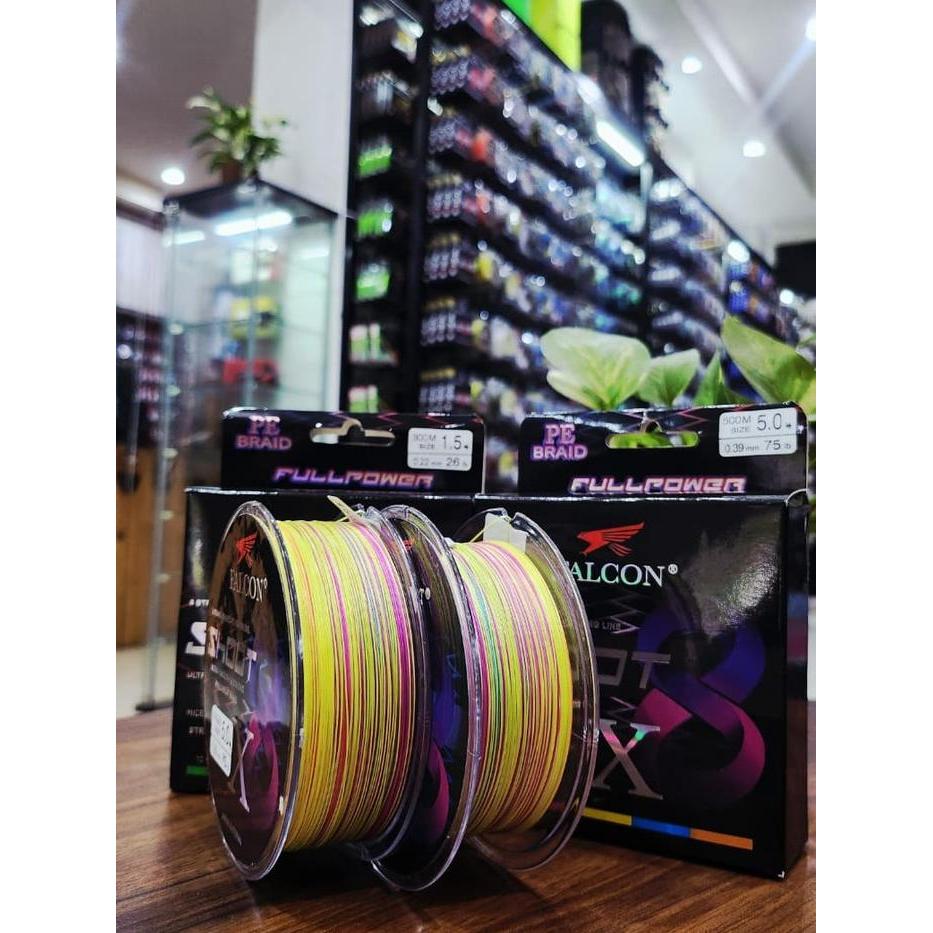 Promo SENAR PE FALCON Shoot X8 300/500 Meter-Multi Color - 300m-1.0 Terlaris
