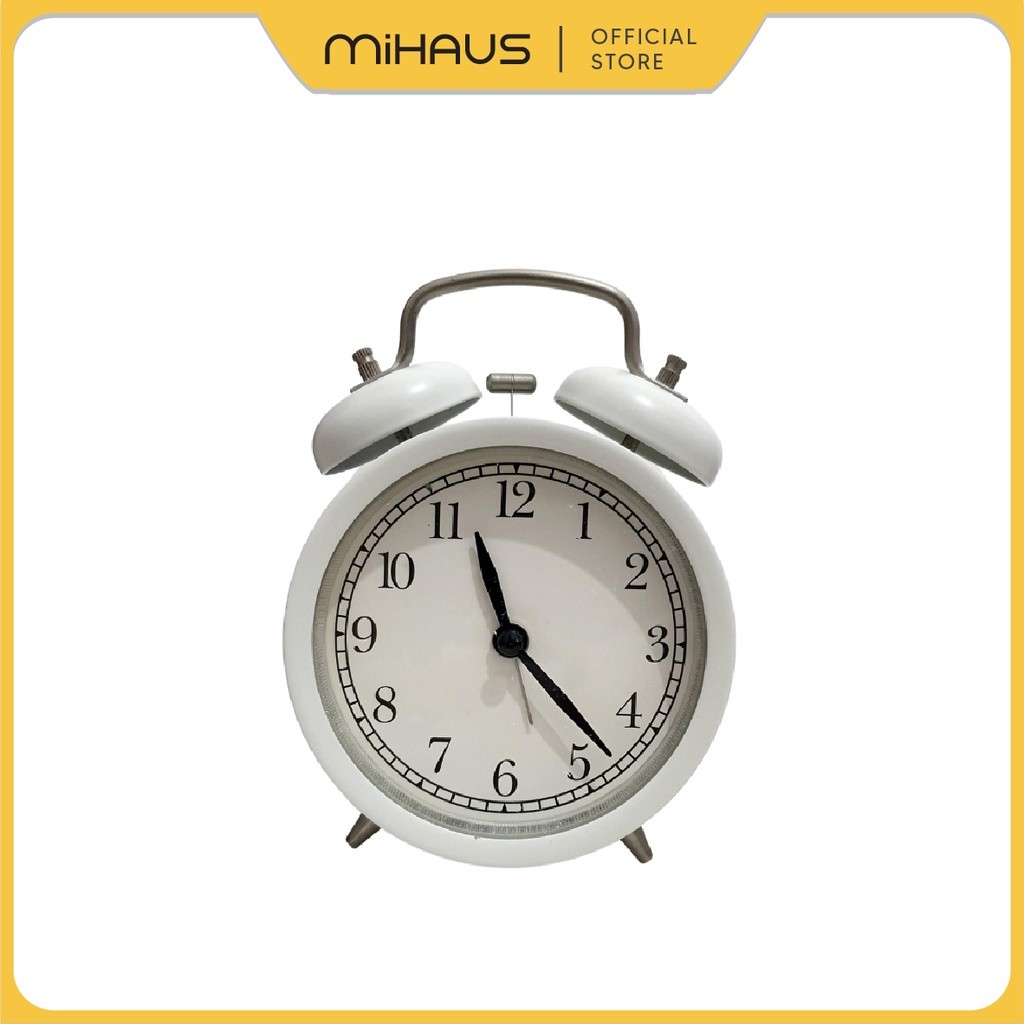 TERLARIS IKEA MIHAUS Jam beker / jam meja / jam weker pilihan warna DE1903,DE1904
