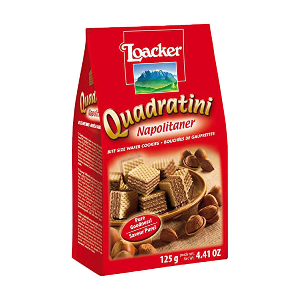 LOACKER QUADRATINI NAPOLITANER 125GR