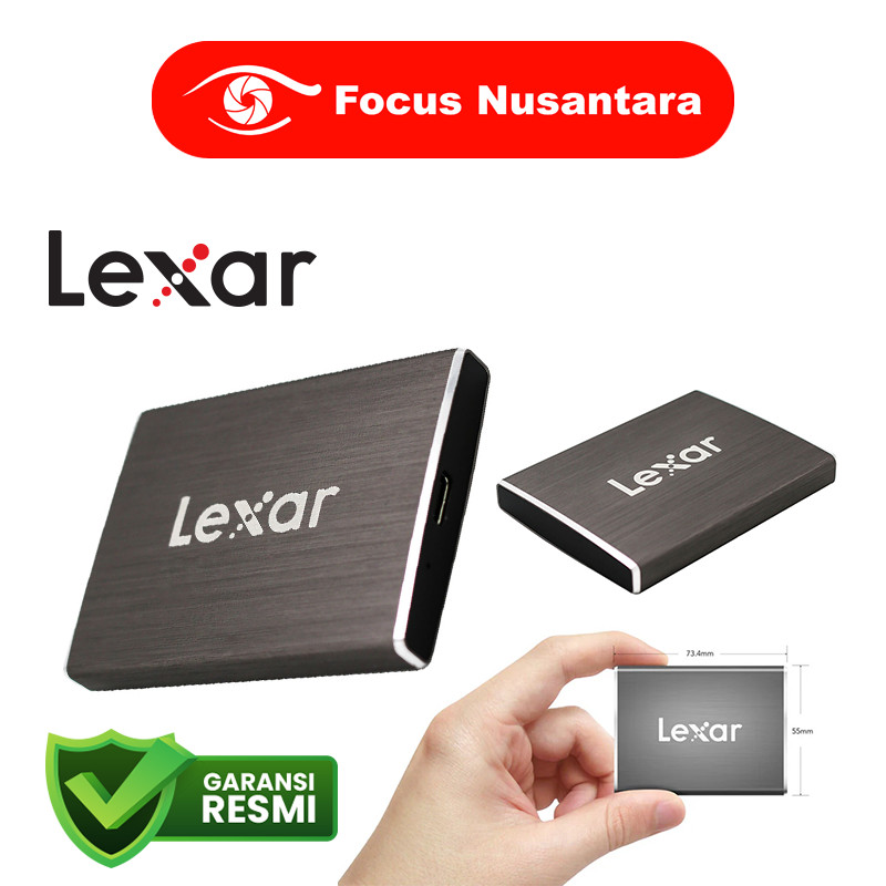LEXAR 512GB SL100 Portable SSD RB AP Lexar 512 GB Portable Solid State Drive