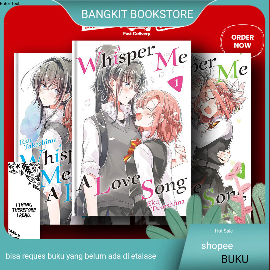 bukuManga Whisper Me A Love Song by Eku Takeshima (English)