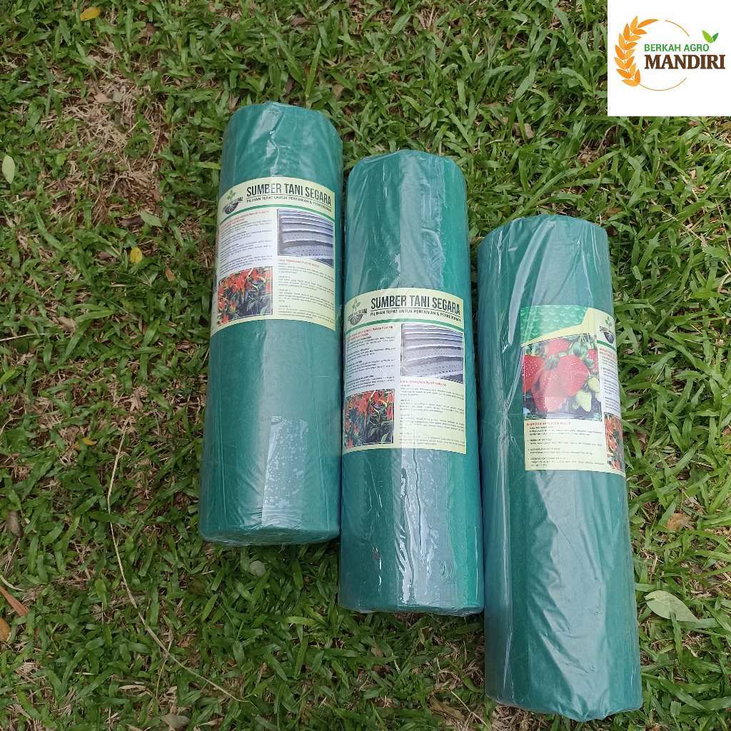 ReadyPLASTIK MULSA HITAM PERAK 500 METER MTR