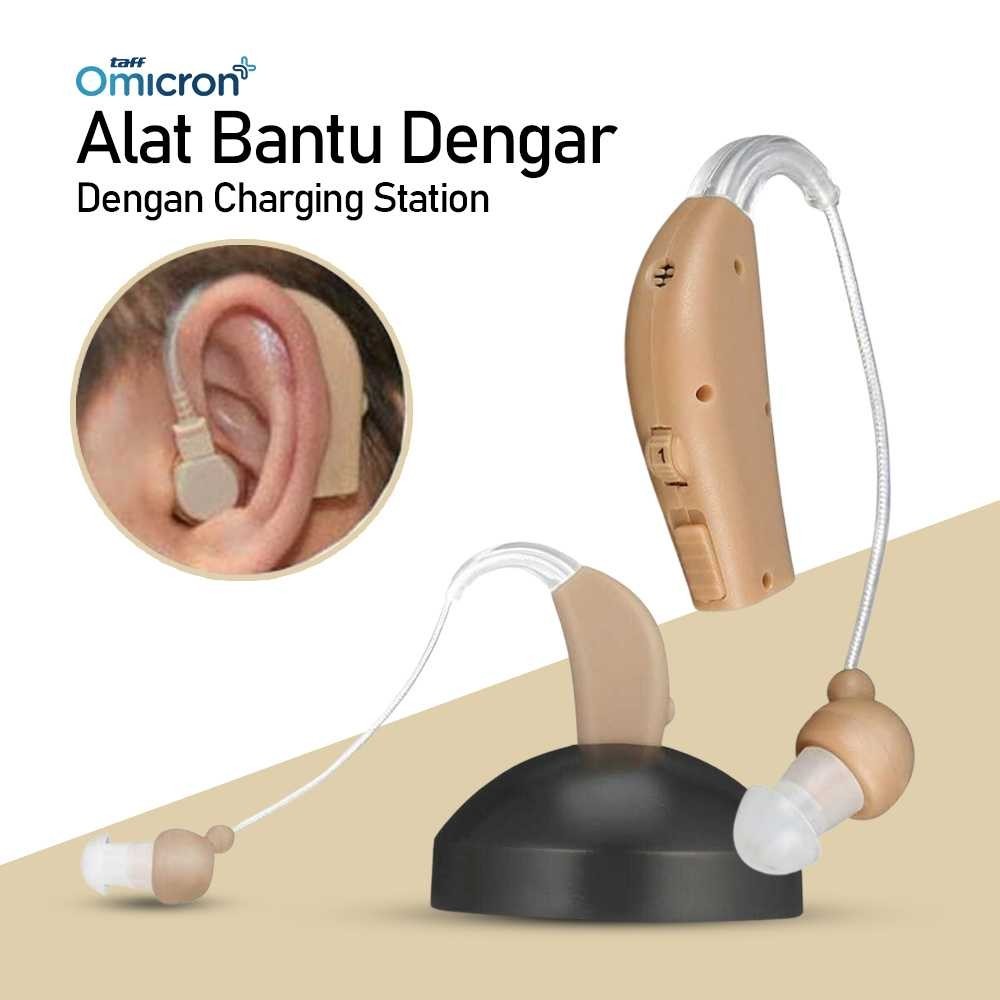 TaffOmicron Alat Bantu Dengar Hearing Aid Charging Station - JZ-1088F Tunarungu Tuli Tuna Rungu Bude