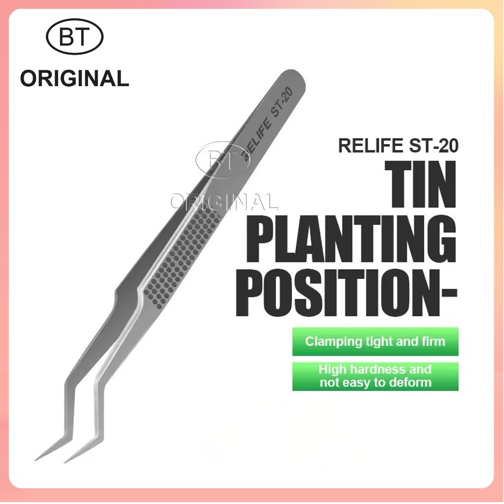 PINSET METAL CETAK IC CPU - TIN PLANTING POSITION RELIFE ST-20 ORIGINAL