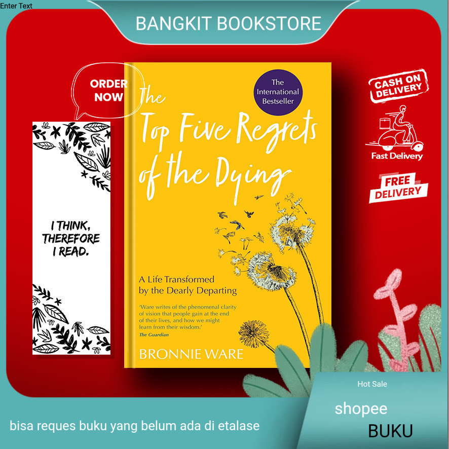bukuTop Five Regrets of the Dying by Bronnie Ware (English)