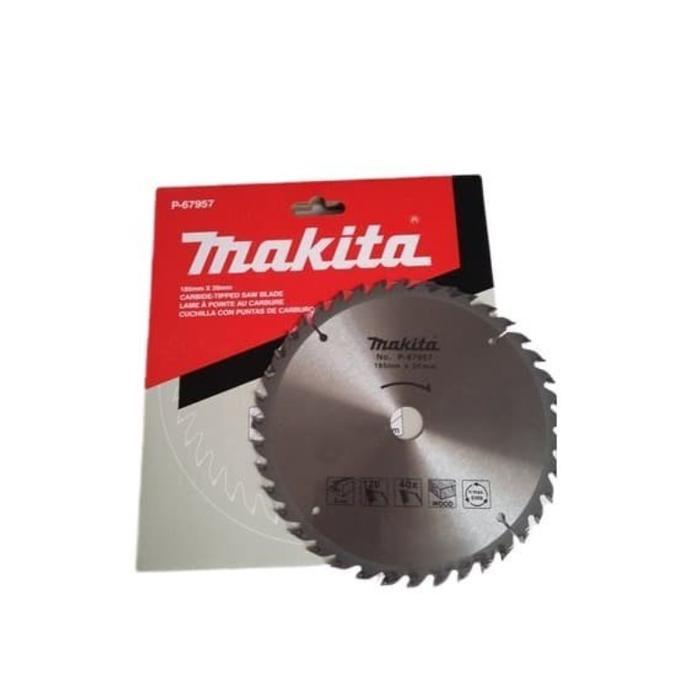 MATA GERGAJI CIRCULAR SAW 7" X 40 T MAKITA PISAU POTONG KAYU 7 INCH