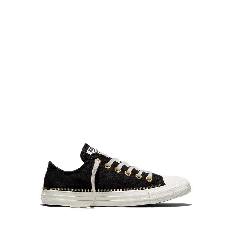 Converse CTAS Zippers Women's Sneakers - Black/Egret/Gold