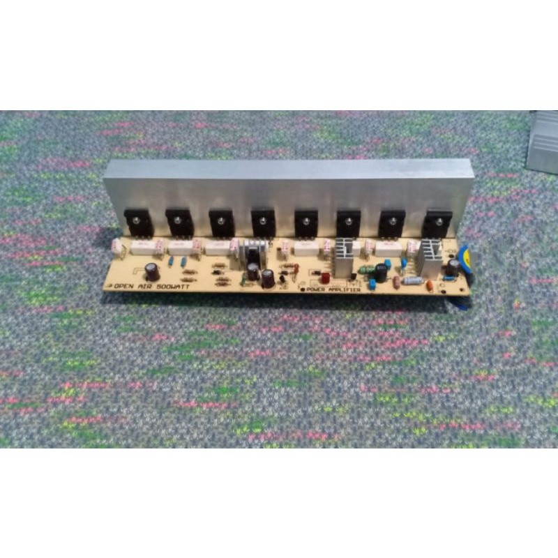 kit driver power open air 500 watt plus transistor 4 set toshiba pendingin amplifier ampli rakitan
