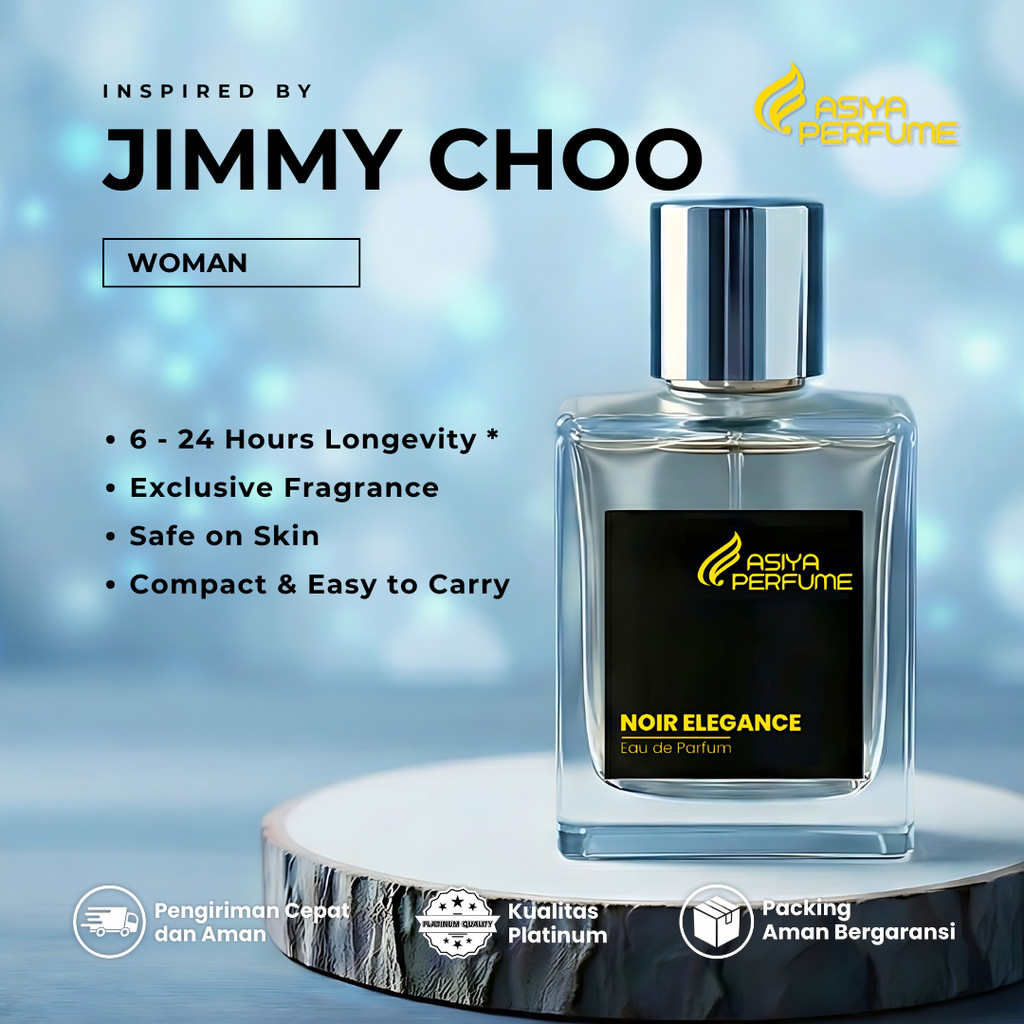 Parfum Premium Aroma Jimmy Choo - Woman 100 ML | Wangi Pear, Green Notes, Ginger Notes | Parfum Cewe