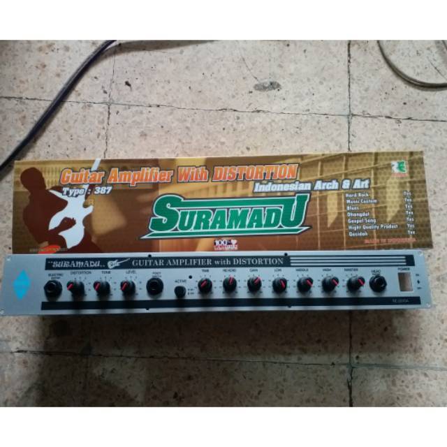 Kit audio amplifier gitar efek distorsi 387