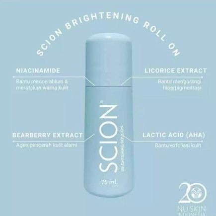 NU SKIN - Scion Deodorant Brightening Roll On 75ml
